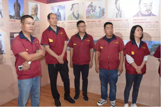 大資公司組織中高層領(lǐng)導(dǎo)參觀黃河文化館，開(kāi)展愛(ài)國(guó)主義教育，慶祝國(guó)慶72周年插圖6