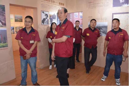 大資公司組織中高層領(lǐng)導(dǎo)參觀黃河文化館，開(kāi)展愛(ài)國(guó)主義教育，慶祝國(guó)慶72周年插圖1